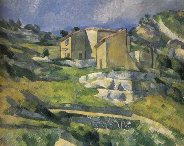 Paul Cezanne Masion en Provence-La vallee de Riaux pres de l'Estaque china oil painting image